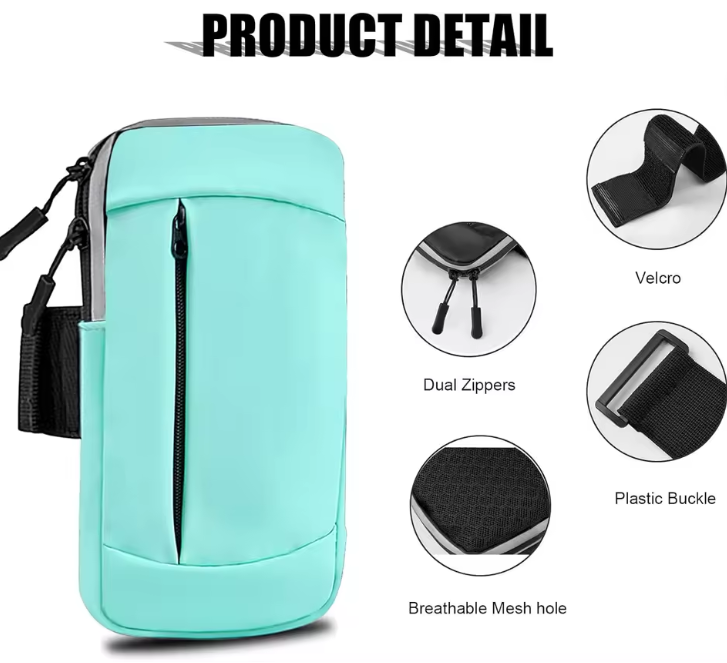 Waterproof Sports Armband Phone Holder for Running, Hiking & Fitness